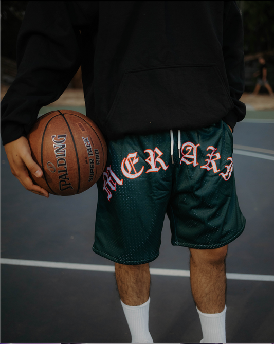 SS22 Mesh Shorts- Green