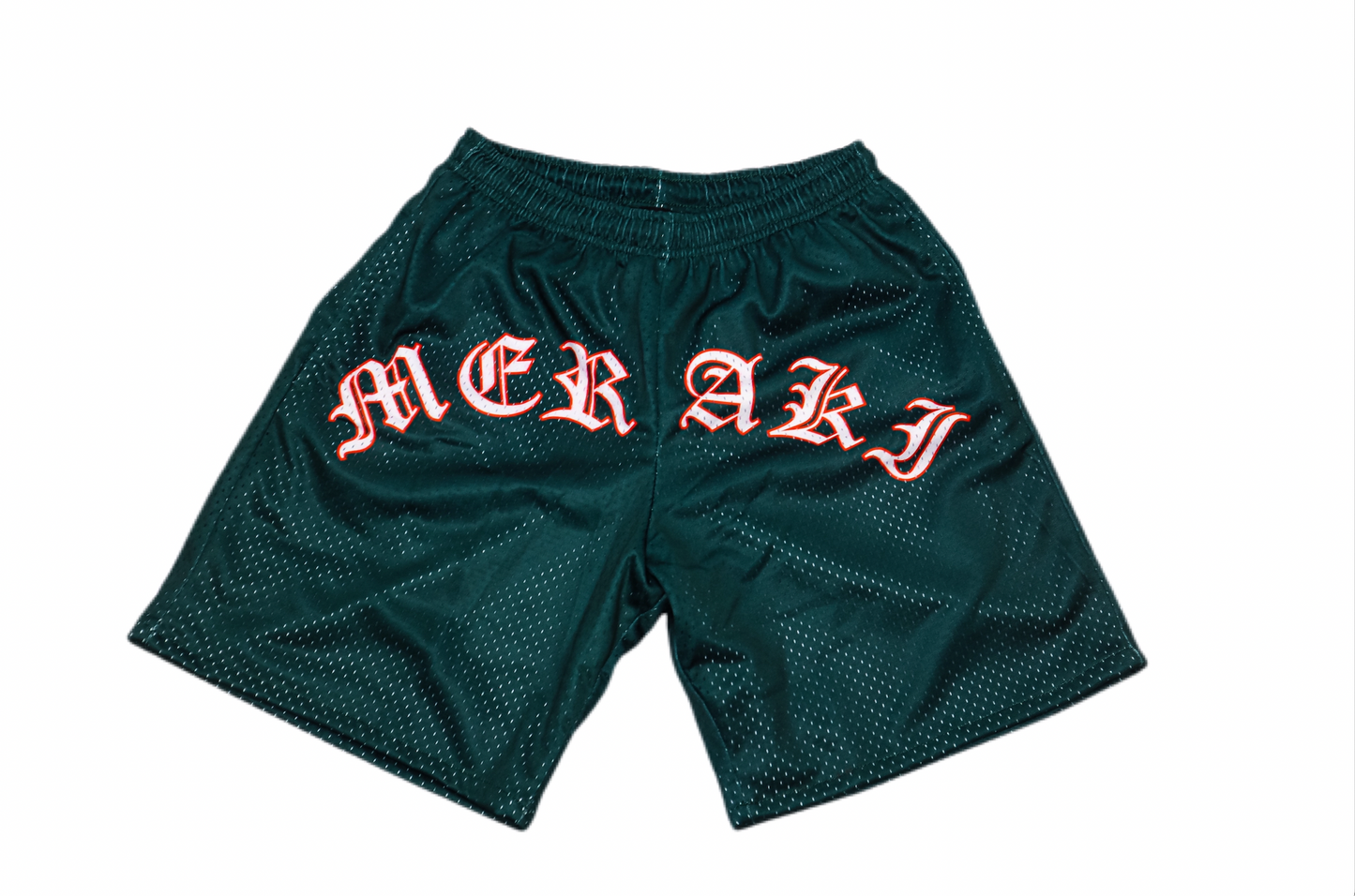 SS22 Mesh Shorts- Green